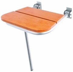 Bauboss Hareketli Ahşap Duş Oturağı