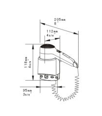 Xinda RCY120-18A1 1200 W Saç Kurutma Makinesi
