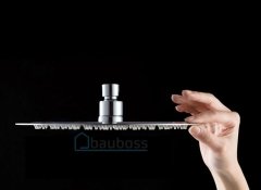 Bauboss 20 cm. Paslanmaz Yuvarlak Tepe Duş Başlığı