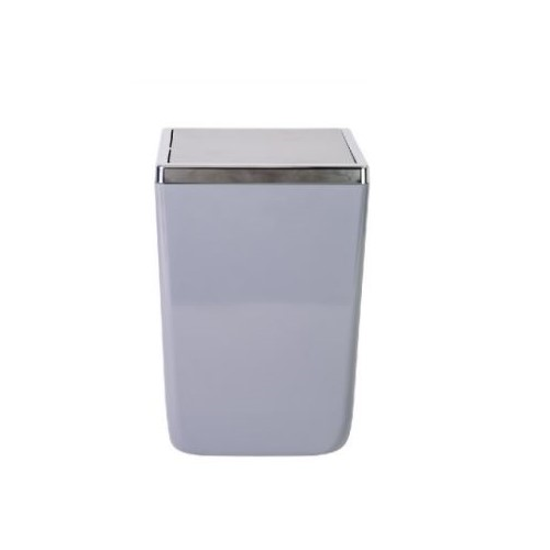 Toskana Çöp Kovası Gri 6lt
